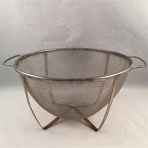 Vintage Mesh Strainer 